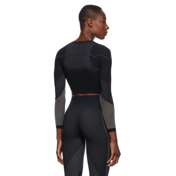 BNWT Wolford Zen Crop Longsleeve - Picture 5 of 8